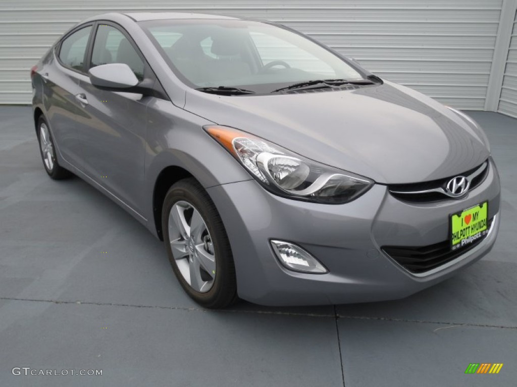 2013 Elantra GLS - Titanium Gray Metallic / Gray photo #1