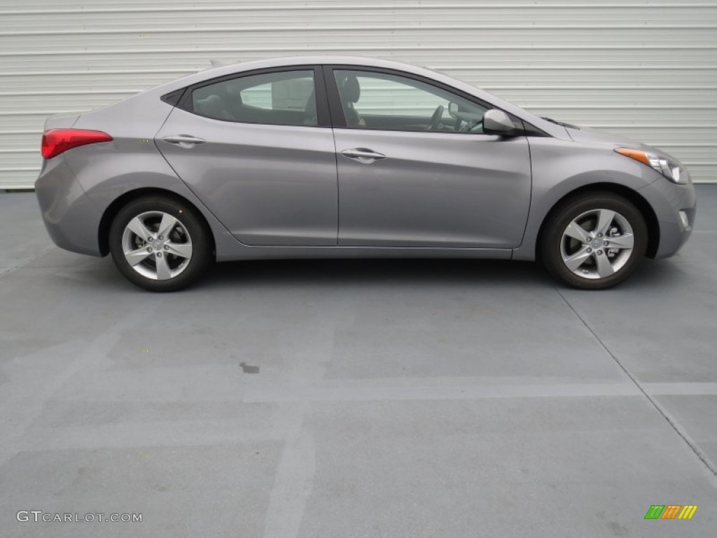 2013 Elantra GLS - Titanium Gray Metallic / Gray photo #2