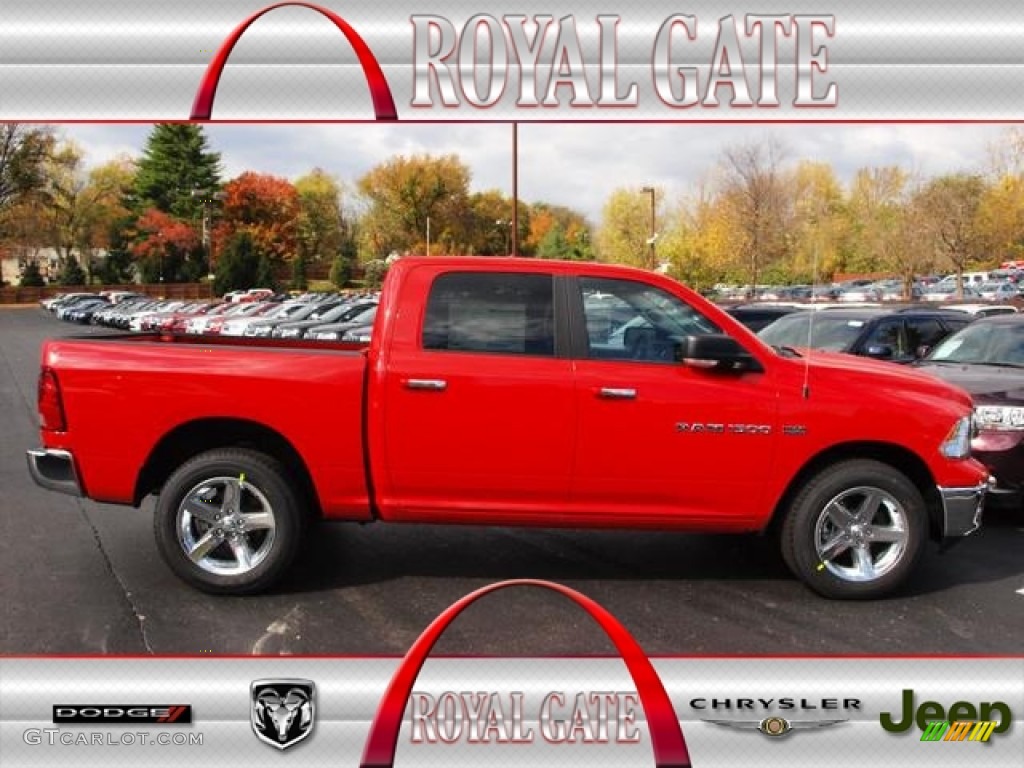 Flame Red Dodge Ram 1500