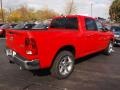 2012 Flame Red Dodge Ram 1500 Big Horn Crew Cab 4x4  photo #3