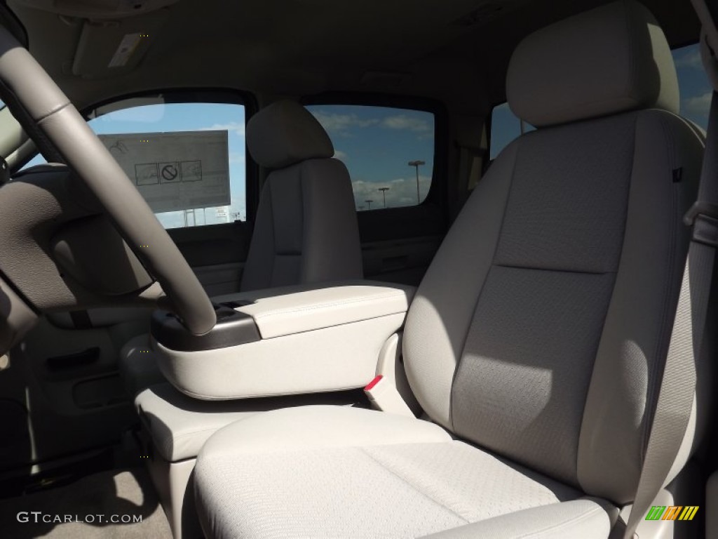 2013 Silverado 1500 LT Crew Cab 4x4 - Graystone Metallic / Light Titanium/Dark Titanium photo #13