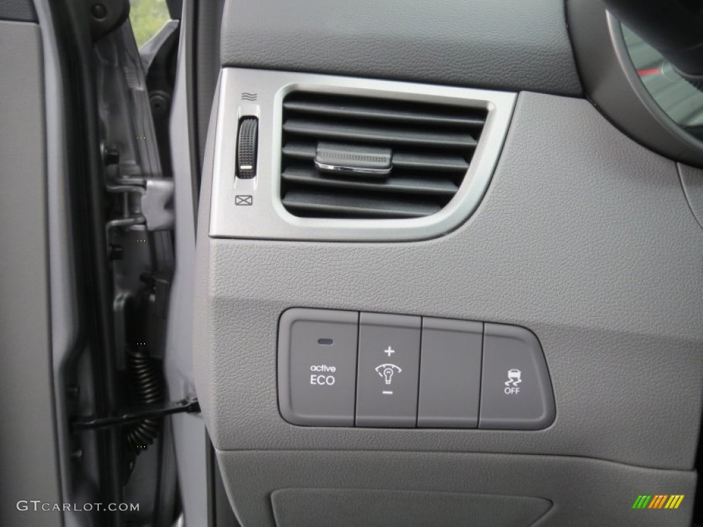 2013 Elantra GLS - Titanium Gray Metallic / Gray photo #29