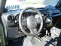 Black 2013 Jeep Wrangler Sport 4x4 Dashboard