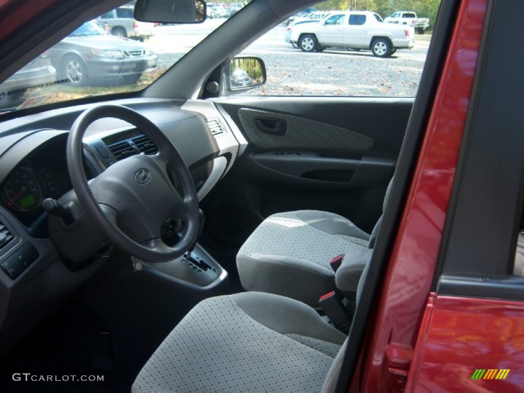 Gray Interior 2005 Hyundai Tucson LX V6 Photo #72776485