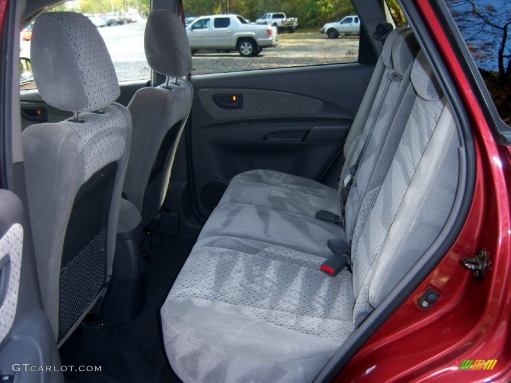 2005 Hyundai Tucson LX V6 Rear Seat Photos