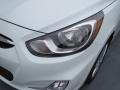 2013 Century White Hyundai Accent SE 5 Door  photo #8