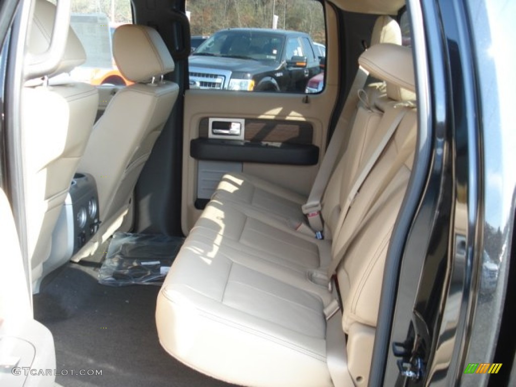 Adobe Interior 2013 Ford F150 Lariat SuperCrew 4x4 Photo #72776743