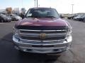 2013 Deep Ruby Metallic Chevrolet Silverado 1500 LT Crew Cab 4x4  photo #2