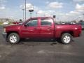 2013 Deep Ruby Metallic Chevrolet Silverado 1500 LT Crew Cab 4x4  photo #8