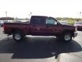 2013 Deep Ruby Metallic Chevrolet Silverado 1500 LS Crew Cab  photo #4