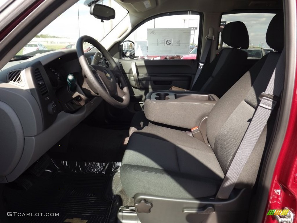 2013 Silverado 1500 LS Crew Cab - Deep Ruby Metallic / Ebony photo #11