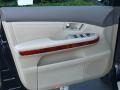 Parchment 2009 Lexus RX 350 Pebble Beach Edition Door Panel