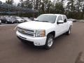 2013 Summit White Chevrolet Silverado 1500 LTZ Crew Cab 4x4  photo #1