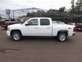 2013 Summit White Chevrolet Silverado 1500 LTZ Crew Cab 4x4  photo #2