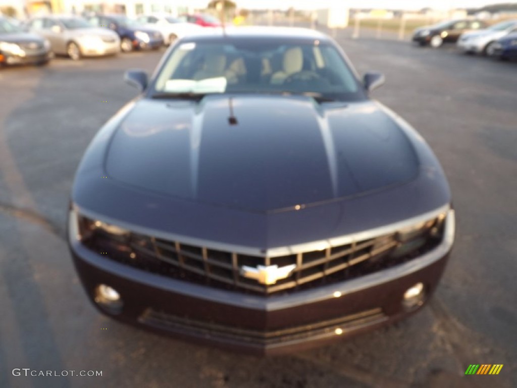 2013 Camaro LT Coupe - Blue Ray Metallic / Gray photo #2