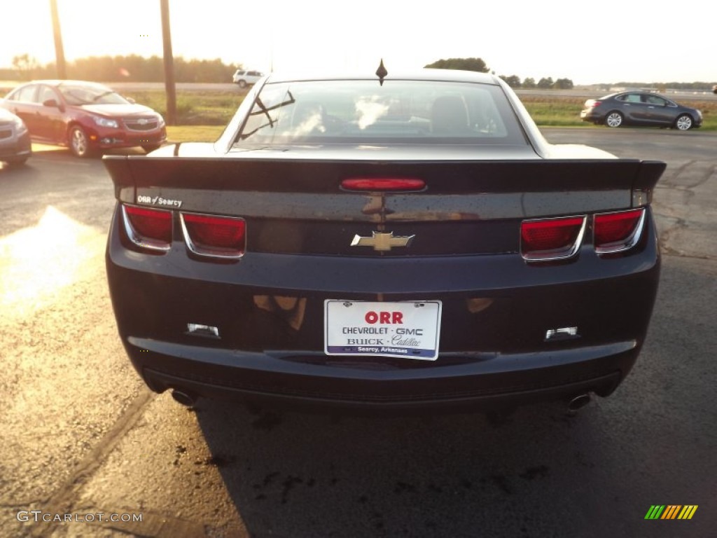 2013 Camaro LT Coupe - Blue Ray Metallic / Gray photo #6