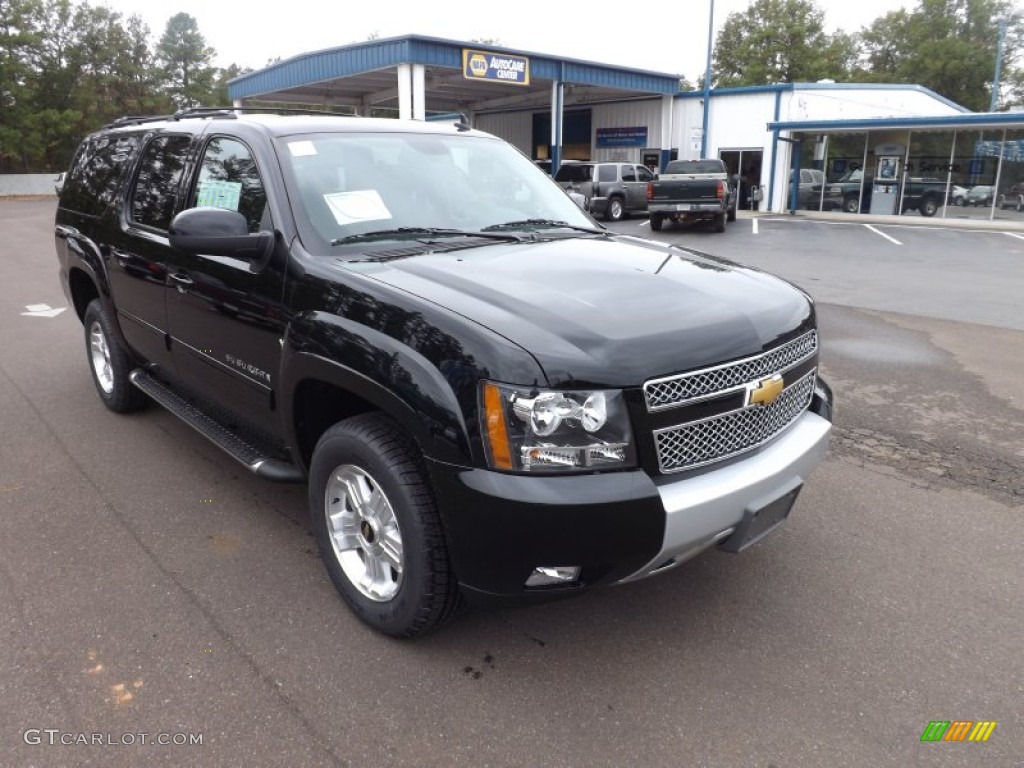 Black 2013 Chevrolet Suburban LT 4x4 Exterior Photo #72780716