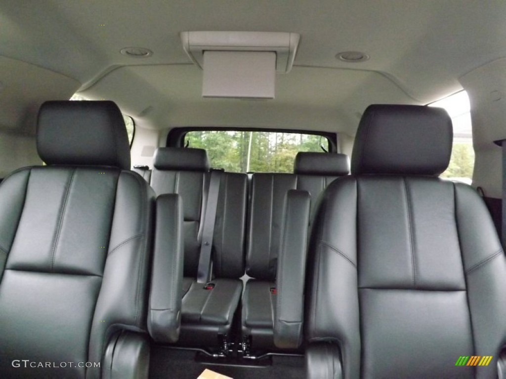 Ebony Interior 2013 Chevrolet Suburban LT 4x4 Photo #72780946