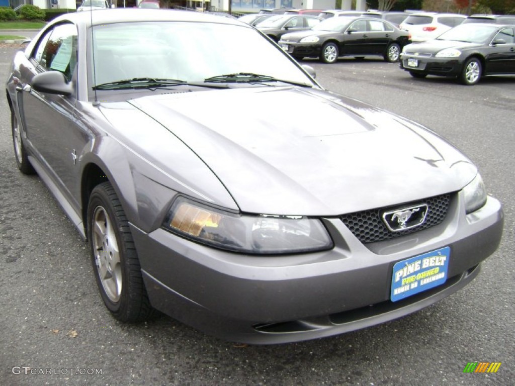 2003 Mustang V6 Coupe - Dark Shadow Grey Metallic / Dark Charcoal photo #3