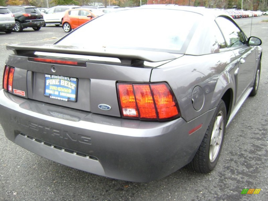 2003 Mustang V6 Coupe - Dark Shadow Grey Metallic / Dark Charcoal photo #4