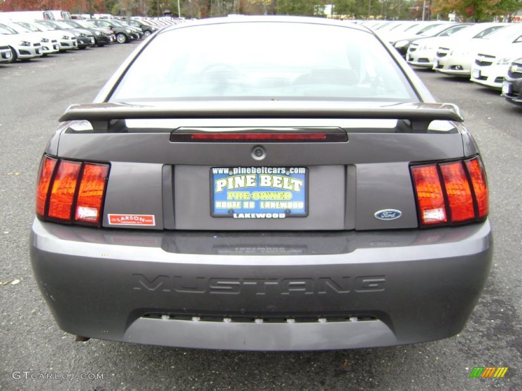 2003 Mustang V6 Coupe - Dark Shadow Grey Metallic / Dark Charcoal photo #5