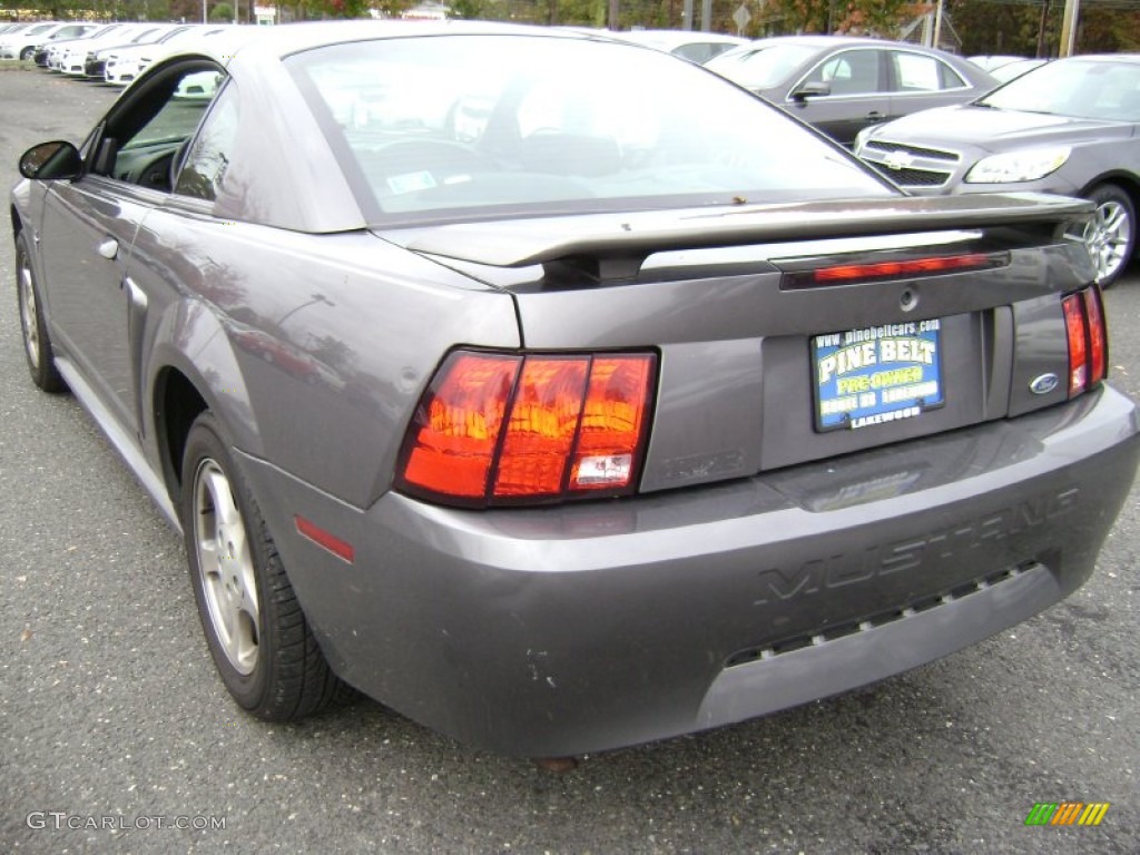 2003 Mustang V6 Coupe - Dark Shadow Grey Metallic / Dark Charcoal photo #6