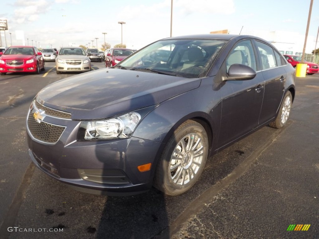 2013 Cruze ECO - Atlantis Blue Metallic / Medium Titanium photo #1