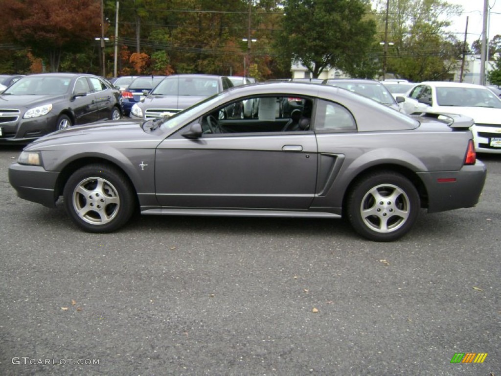 2003 Mustang V6 Coupe - Dark Shadow Grey Metallic / Dark Charcoal photo #9