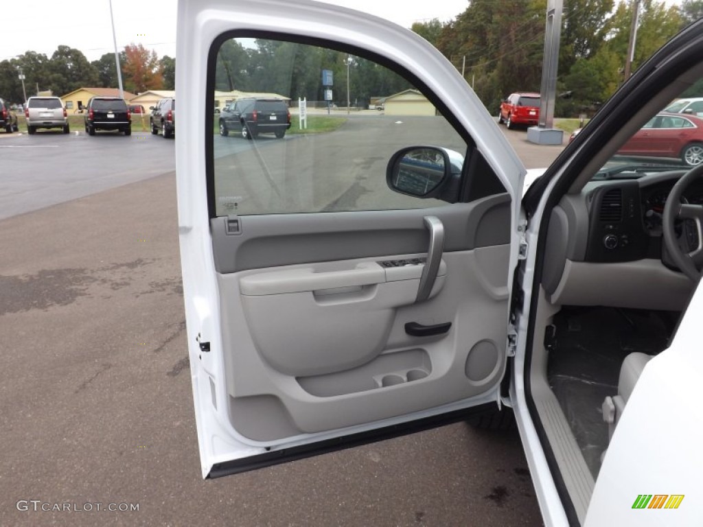 2013 Silverado 1500 LT Crew Cab - Summit White / Light Titanium/Dark Titanium photo #14