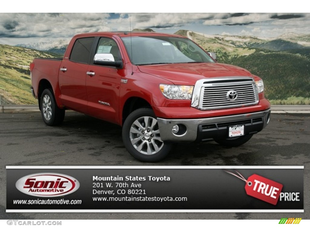 Barcelona Red Metallic Toyota Tundra