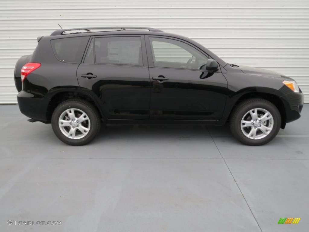 2012 RAV4 I4 - Black / Ash photo #2