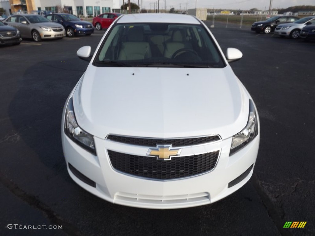2013 Cruze ECO - Summit White / Jet Black/Medium Titanium photo #2