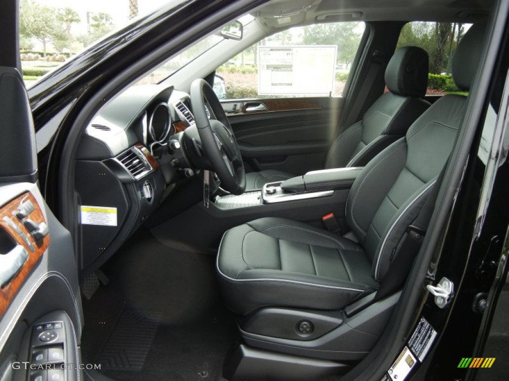 Black Interior 2013 Mercedes-Benz ML 550 4Matic Photo #72783115