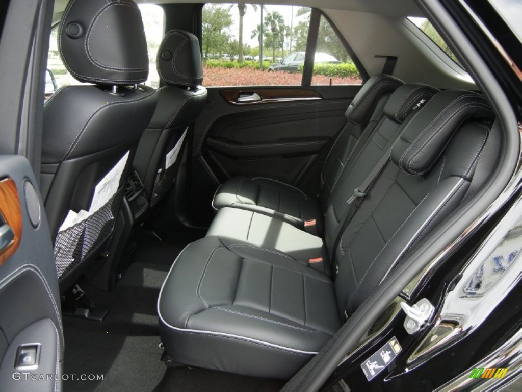 Black Interior 2013 Mercedes-Benz ML 550 4Matic Photo #72783139