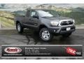 2013 Magnetic Gray Metallic Toyota Tacoma V6 TRD Access Cab 4x4  photo #1