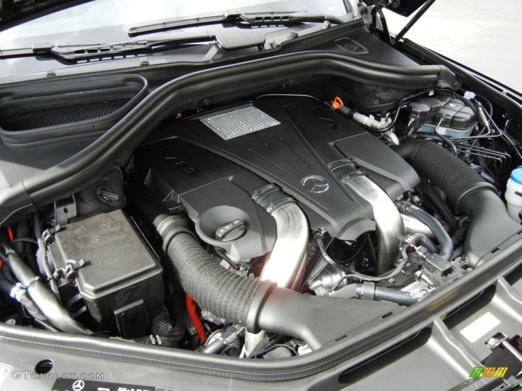 2013 Mercedes-Benz ML 550 4Matic 4.6 Liter DI Twin-Turbocharged 32-Valve VVT V8 Engine Photo #72783268