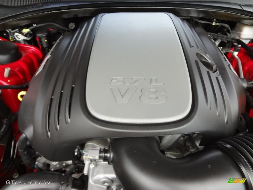 2011 Dodge Charger R/T Plus 5.7 Liter HEMI OHV 16-Valve Dual VVT V8 Engine Photo #72783844