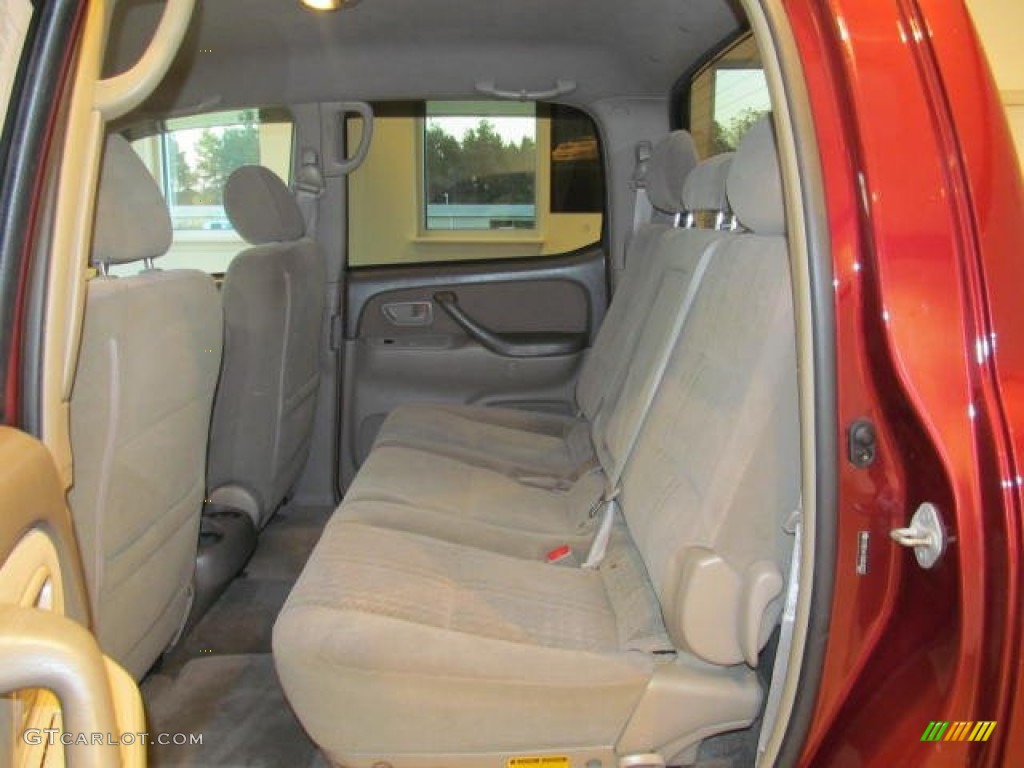 2006 Tundra SR5 Double Cab 4x4 - Salsa Red Pearl / Taupe photo #11