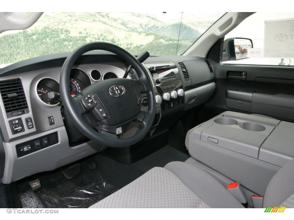 Graphite Interior 2013 Toyota Tundra Double Cab 4x4 Photo #72784100