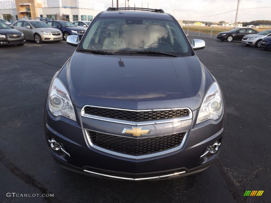 2013 Equinox LTZ - Atlantis Blue Metallic / Light Titanium/Jet Black photo #2