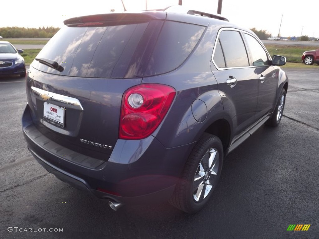 2013 Equinox LTZ - Atlantis Blue Metallic / Light Titanium/Jet Black photo #5