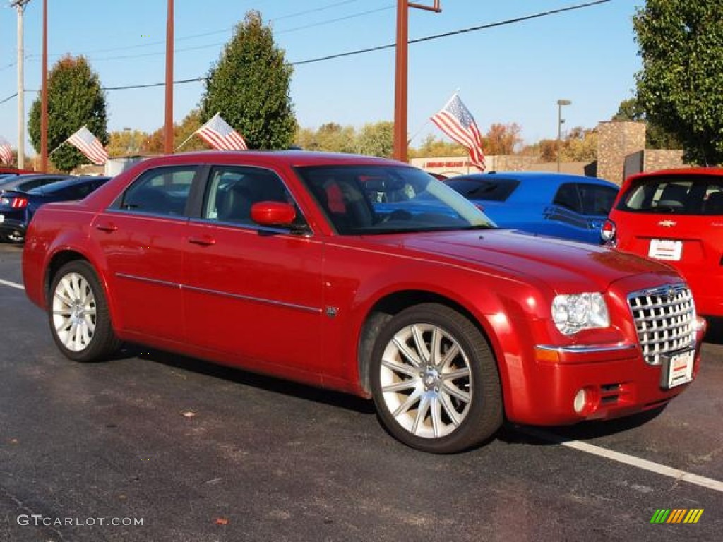 Inferno Red Crystal Pearlcoat 2007 Chrysler 300 C HEMI Exterior Photo #72784600