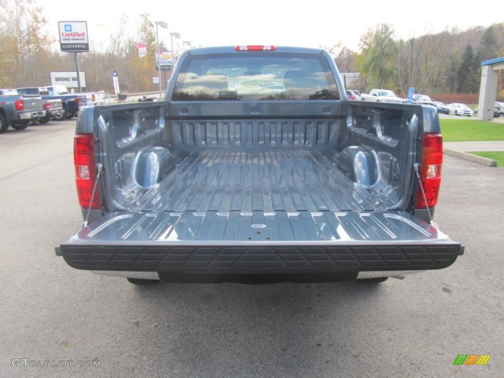 2013 Silverado 1500 Work Truck Extended Cab - Blue Granite Metallic / Dark Titanium photo #5