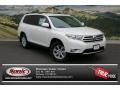 Blizzard White Pearl - Highlander V6 4WD Photo No. 1