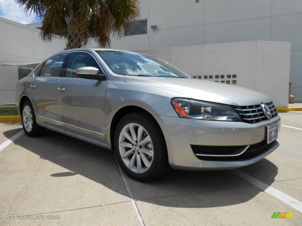 2013 Passat 2.5L SEL - Tungsten Silver Metallic / Titan Black photo #1