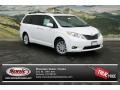 2013 Super White Toyota Sienna XLE AWD  photo #1