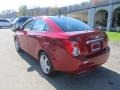 2013 Crystal Red Tintcoat Chevrolet Sonic LTZ Sedan  photo #3