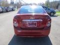 2013 Crystal Red Tintcoat Chevrolet Sonic LTZ Sedan  photo #4