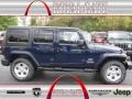 2013 True Blue Pearl Jeep Wrangler Unlimited Sahara 4x4  photo #1