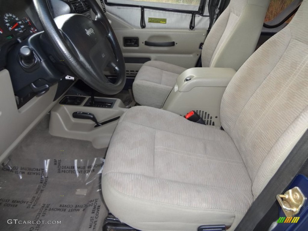 2004 Wrangler Sport 4x4 - Patriot Blue Pearl / Dark Slate Gray photo #4